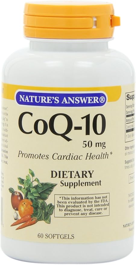 Nature's Answer Coq-10 50 Mg 60-Count
