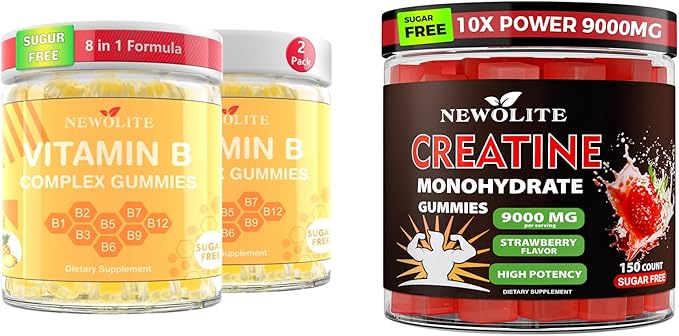 Energy Strength Creatine Monohydrate Gummies 9000MG