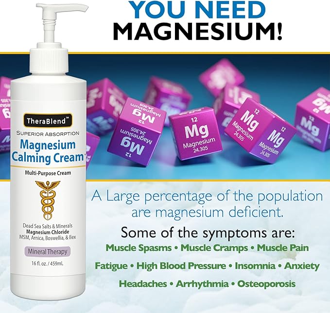 Magnesium Calming Cream 32 oz