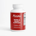 Bone &amp Heart Support K2 + D3-3rd Party Tested Supports Bone and Cardiovascular Support 60 Capsules