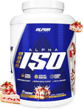 Alpha Supps ISO Low Carb 100% Whey Protein Isolate Powder 25 Grams Per Serving Helps Support Muscle Growth Low Sugar and Gluten Free (Strawberry Shortcake 5 lb)