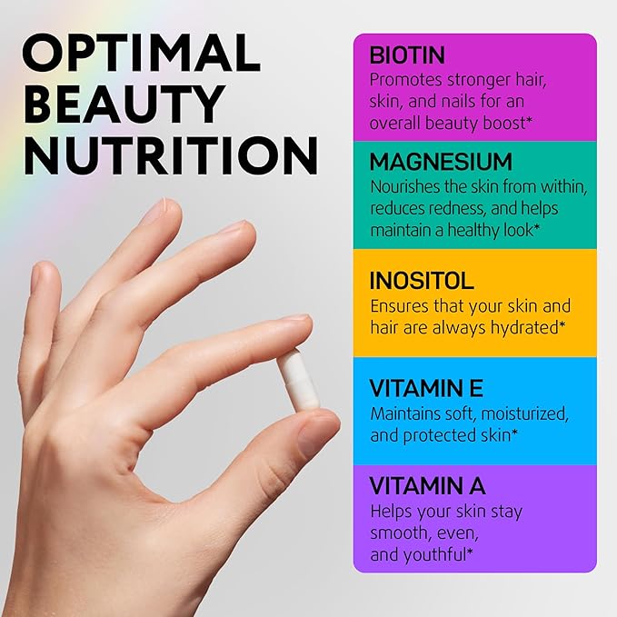 Ultimate Hair Skin &amp Immunity Support Bundle - Biotin for Hair Growth Collagen &amp Keratin for Thinning Hair Vitamin D3 for Strong Bones Teeth and Enhanced Immune Function