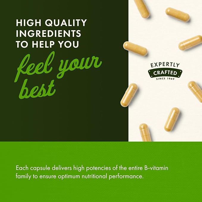 Swanson Balance B-50 High-Potency B Vitamin Complex for Busy Adults Seeking Immune Heart and Nervous System Support (250 Capsules 2 Pack)