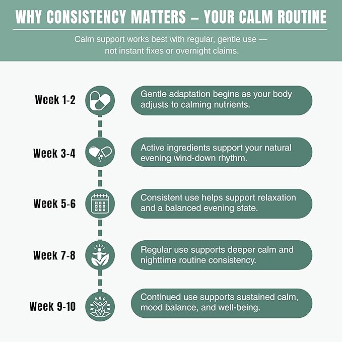 Calm+ Evening Drink Mix for Relaxation (Magnesium Glycinate L-Theanine &amp Ashwagandha) Ultra Powdered Drink for Cortisol Balance &amp Evening Wind-Down Ritual &amp Daily Balance – 30 Servings
