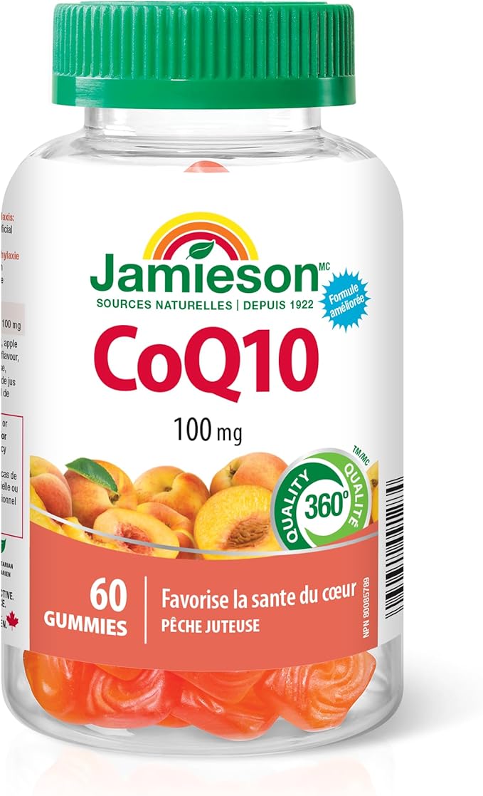 Jamieson CoQ10 100 mg 60 Gummies