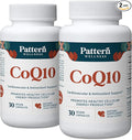 Pattern Wellness CoQ10 – 200mg Ubiquinone with BioPerine® Black Pepper Extract – Cellular Energy &amp Vitality Support – Non-GMO – 60 Vegan Capsules*
