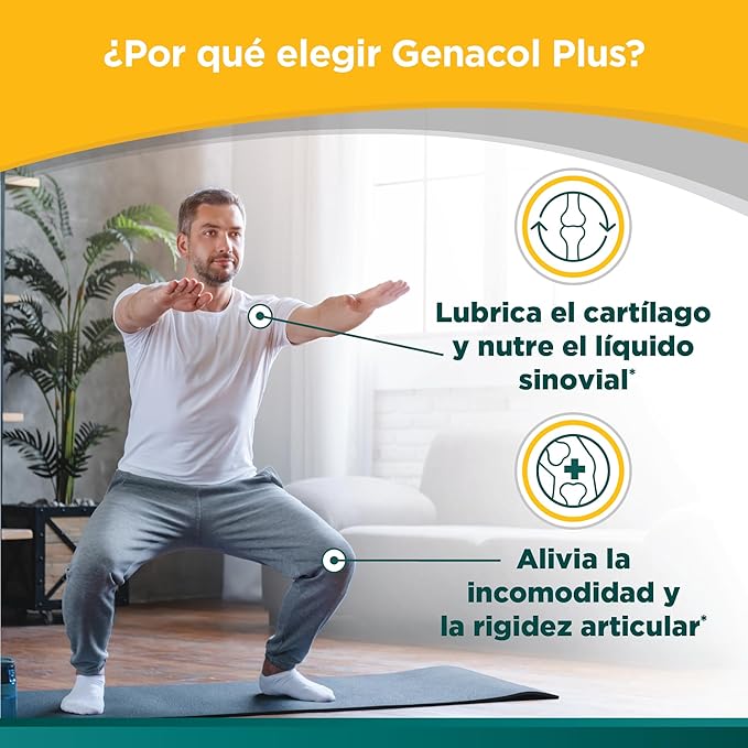 Genacol Plus – Glucosamine and Collagen Joint Supplement Lubricates Protects and Maintains Heathy Joints Relieves Joint Discomfort Plus 180 Capsules (60-Day Supply)