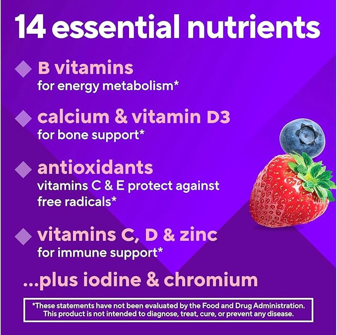 Vitafusion Women's Gummies Mixed Berry 150 Count - Pack of 3