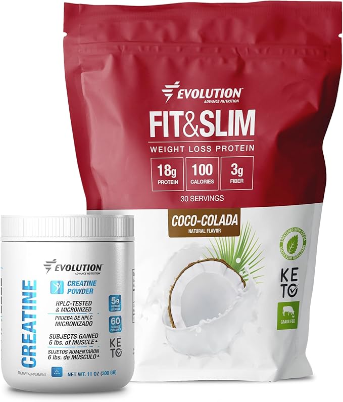 Evolution Advance Nutrition Fit &amp Slim Blend + Creatine Monohydrate Powder