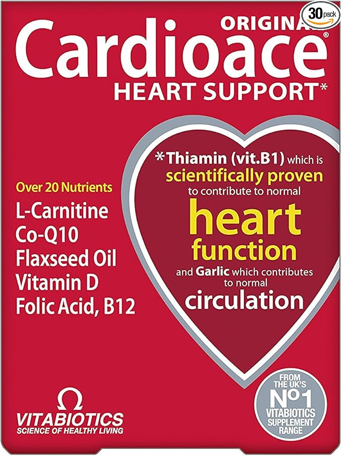 Cardioace By Vitabiotics - 30 Tablets