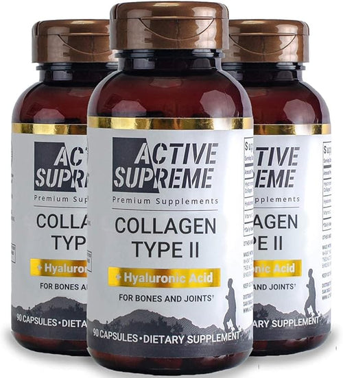3 Pack of Collagen Type 2 + 3 Pack ZINC Citrate 50 MG