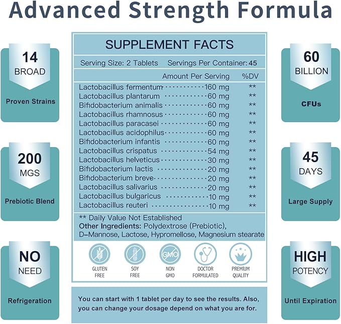 NATURE TARGET Probiotics for Women/Men