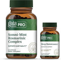 GAIA HERBS PRO Sleep Maintenance - Adrenal Health &amp Sleep Support* &amp PRO Somni-Mint Rosmarinic Complex - Sleep Health &amp Relaxation Support Supplement* - Bundle (Pack of 2)