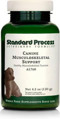 Standard Process Canine Musculoskeletal Support - Bone &amp Joint Health Formula for Pets - Canine Musculoskeletal Support Supplement - Supplement for Dogs to Aid Joint Comfort &amp Muscle Health -