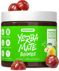 Yerba Mate Gummies - Yuzu &amp Ginger Flavor for Energy Focus Immunity &amp Cardio Health | Vegan Non-GMO Gluten-Free - 50 Natural Supplement Gummies