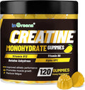 Creatine Monohydrate Gummies 6g for Men &amp Women Potent Creatine Supplement Chewables Creatine for Energy Boost Increase Strength and Build Muscle Gluten-Free Sugar Free120 Count