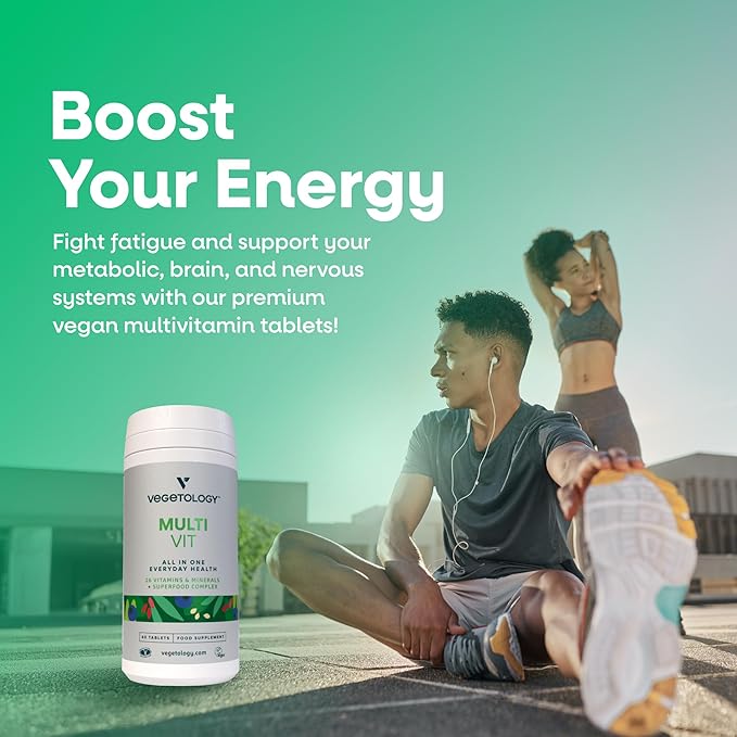 MultiVitamin Supplement Vegan Multivitamins 26 Vitamin &amp Minerals for Metabolic &amp Immune Support – Multivitamin for Women &amp Men (3 Pack)