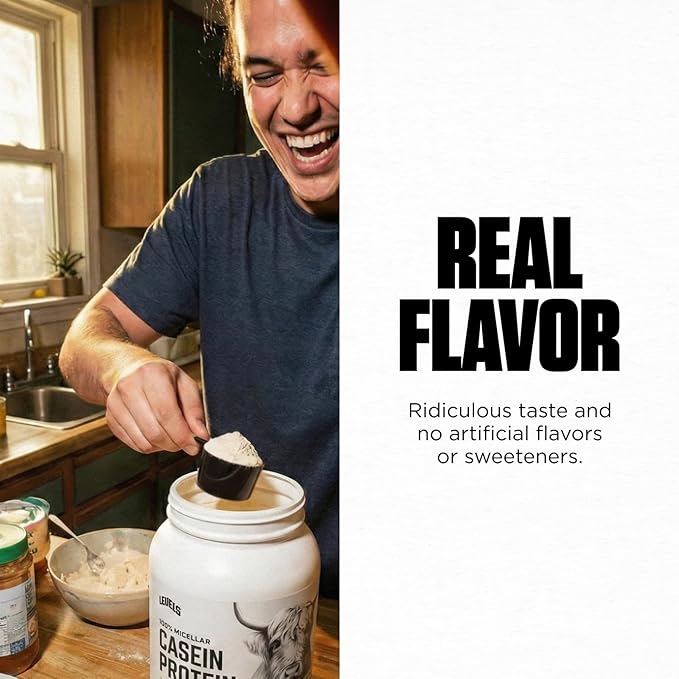 Levels 100% Micellar Casein Protein Hormone Free Vanilla Bean 4LB