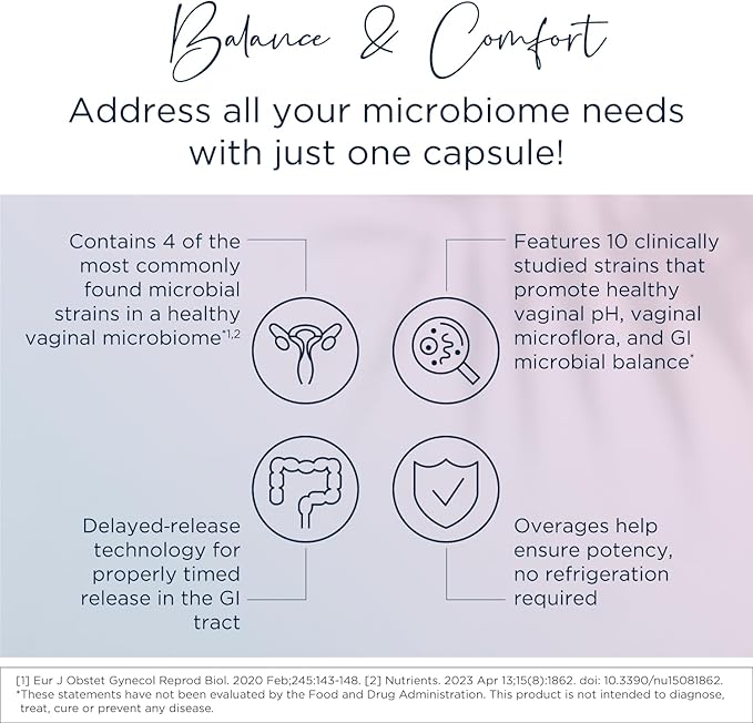 Designs for Health Magnesium &amp Women's Probiotic Bundle - ProbioMed Women (30 Capsules) Gut Health &amp Vaginal Probiotic with Magnesium Glycinate Complex (60 Capsules) Superior Absorption Magnes