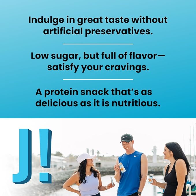 JiMMYBAR! Chocolate Peanut Butter Protein Bars 18g Protein Bar 6g Low Sugar - 12 Count - 58g Health Bars - Functional Snack with Real Peanuts &amp Hand-Drizzled Chocolate