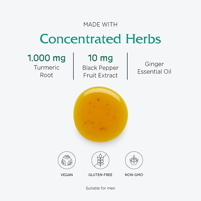 Vitanica Turmeric Tonic Non-GMO Liquid Turmeric Curcumin Supplement 1000 mg with Black Pepper and Ginger Antioxidant Vegan Gluten Free 4 Ounce