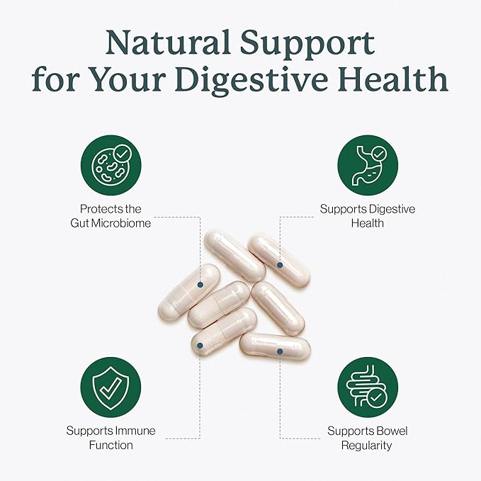 Dr. Fuhrman Prebiotic and Probiotic for Women &amp Men | Flora Biotect Natural Support for Digestive Health &amp Gut Biome | Provides Bloating Relief &amp Bowel Regularity | 20 Billion Live Strains
