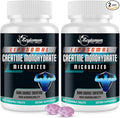Liposomal Creatine Monohydrate Chewable Tablets 4220mg Micronized Creatine + Creatine HCL Blend Easy-to-Take Creatine Supplement Portable Workout Support 120 Tablets 60 Servings