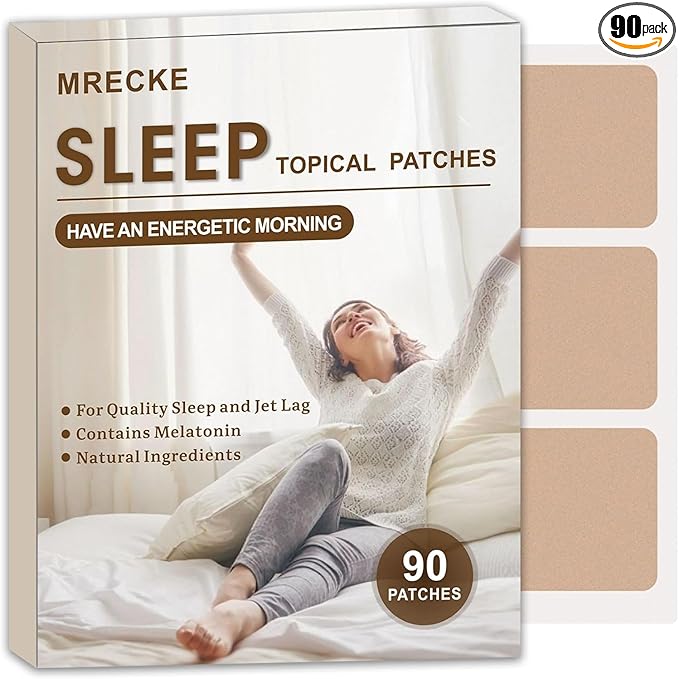 Sleep Patches for Adults Extra Strength - Fast Acting Skin-Friendly for Men and Women Cruelty Free Sleep Aid Alternative | 90 Patches