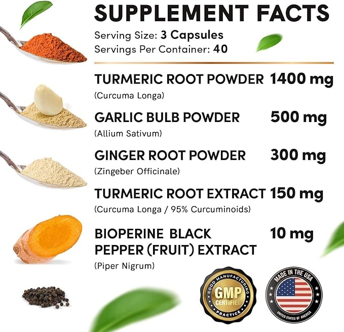 MEDCHOICE Turmeric &amp Ginger (120ct) and Sleep Melatonin (180ct) Supplement Bundle - Wellness Duo for Joint Digestion Sleep &amp Immune Support - Vegan Non-GMO Gluten-Free