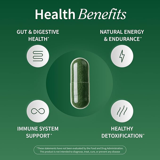 Snap Supplements Liver Health + Organic Spirulina and Chlorella Bundle 60 + 120 Vegetarian Capsules