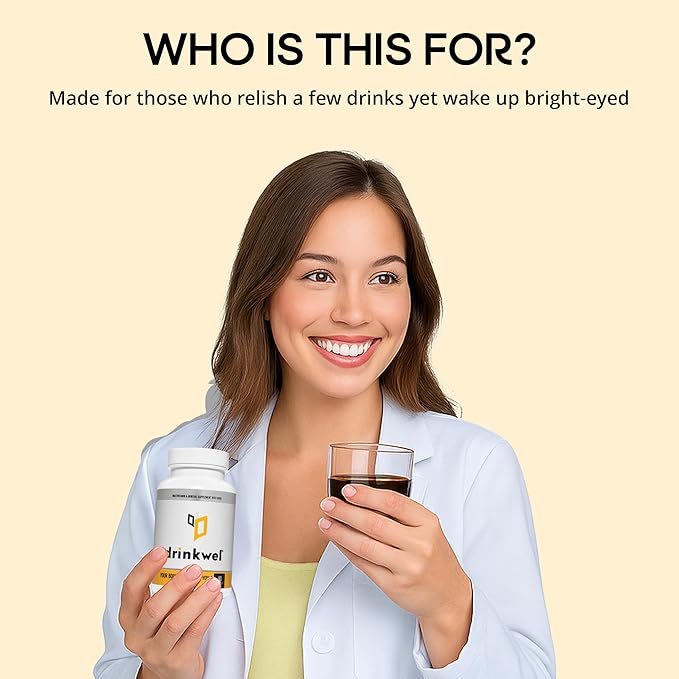 drinkwel for Better Mornings - Premium Multivitamin Supplement - Liver Support &amp Immune Support- Milk Thistle Vitamin C Zinc Magnesium - 90 Count - Single Bottle