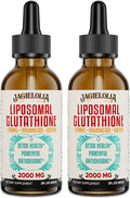 Liposomal Glutathione Liquid 2000MG – Antioxidant Detox Supplement for Women &amp Men Aging Defense Liver Function &amp Energy with Hyaluronic Acid + Aloe Vera + Vitamin C Natural &amp Vegan 4