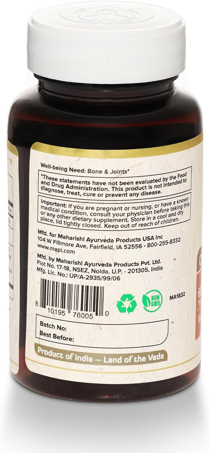 Maharishi Ayurveda Calcium Supplement – 60 Tablets