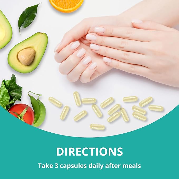NuBest Collagen Super Collagen Peptides - Revitalizes Skin Hair &amp Nails - Bone &amp Joint Strength - Beauty Collagen Formula for Men &amp Women - 1500 mg Per Serving | 90 Capsules