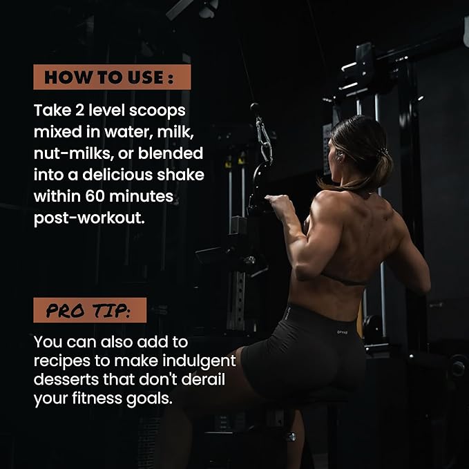 Gains in Bulk Lean Protein Powder with Collagen Peptides Gluten Free Grass Fed Whey 20 G Protein &amp 5 G Collagen Plant Enzymes to Support Digestion Natural Ingredients Brownie Flavor 27 Servi