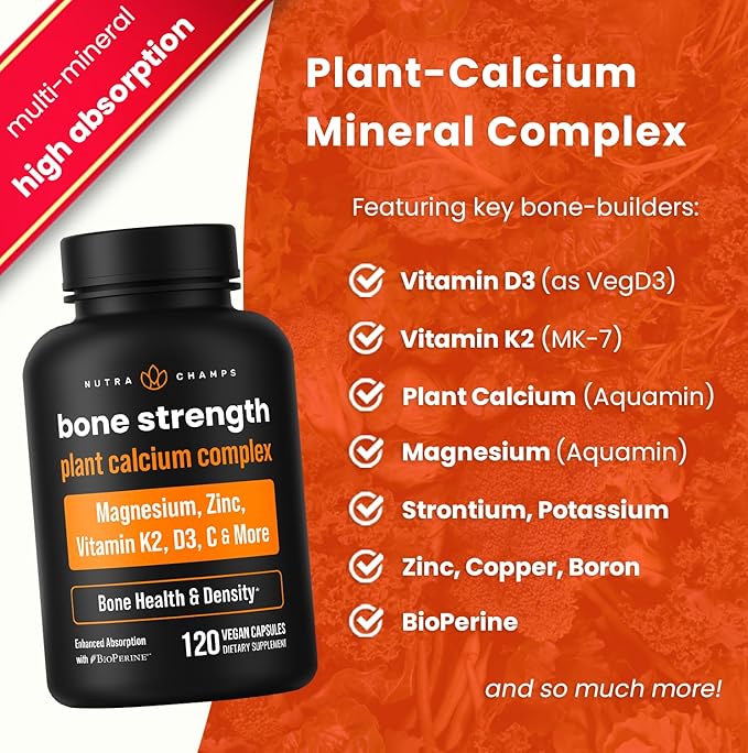 NutraChamps D3 B12 Gummies &amp Calcium Magnesium Zinc