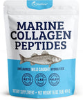 Dr. Matthew Marine Collagen Peptides Powder from Hydrolyzed Wild Caught Fish Protein - Hair &amp Beauty Supplements for Women &amp Men