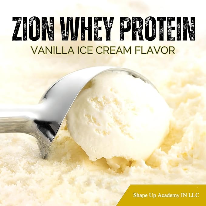 Whey Protein Powder Chocolate Fudge Ice Cream 1 Pound High Impact 100% Pure Whey Protein by McDuffie 5 Zion Perfect for for Muscle Recovery &amp Strength (1 Pound Chocolate Protein)