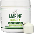 Double Wood Supplements Marine Collagen Powder (1 LB / 16 OZ of Quick Dissolve Marine Collagen Peptides) Wildcaught Unflavored Micronized - Scoop Included No Fillers (38 Servings of 12 Grams Each)