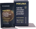 Mikuna Chocho Superfood Protein Plant-Based Protein Powder Travel Packs - Vegan Gluten Free 3g Net Carbs or Less and Bioavailable Non-Isolate (8 Servings Cacao)