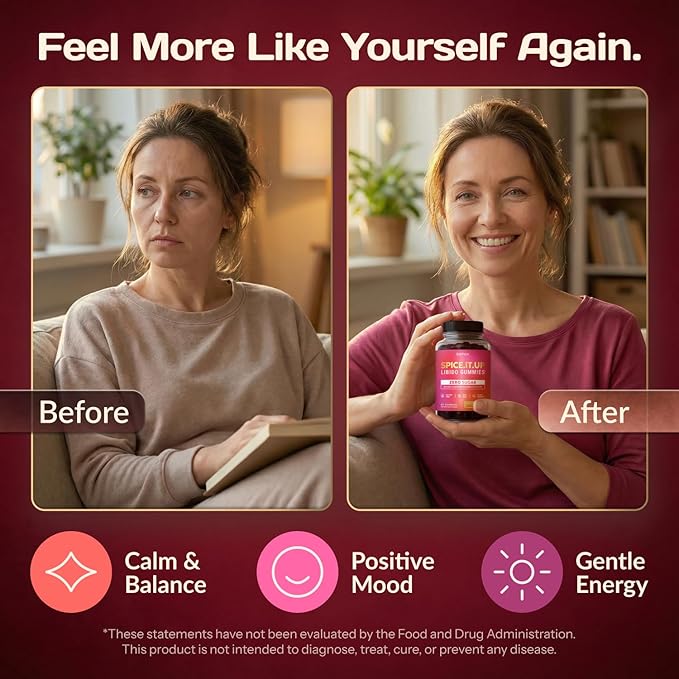 Libido Support for Women Intimacy Gummies - Fast Acting HornyGoatWeed for Women Extract - Gluten Free Vegan &amp Non-GMO - Raspberry Watermelon Flavor - Spicy Gummies for Couples - 60 Gummies