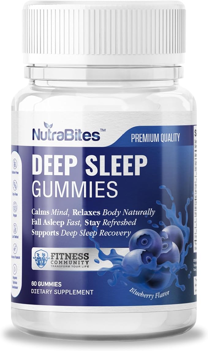 Relax and Restore Wellness Bundle - Melatonin Magnesium Ashwagandha and Mushroom Gummies - Supports Stress Relief Relaxation and Deep Sleep - 4-Pack for Mind and Body Balance