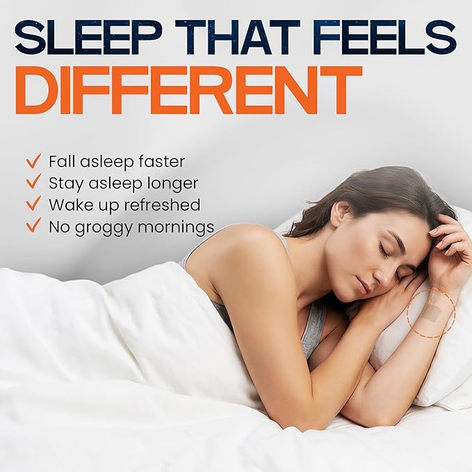 PNEUMA Restore Sleep Patches for Adults – Extra Strength Sleeping Patch | Melatonin Free Sleep Aid | Plant-Based Deep Sleep Support | Natural Transdermal Vitamin Patches – 16 Count