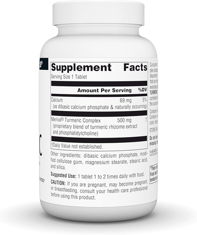 Source Naturals Turmeric with Meriva Eases Discomfort from Everyday Activities* - 500mg - 120 Tablets