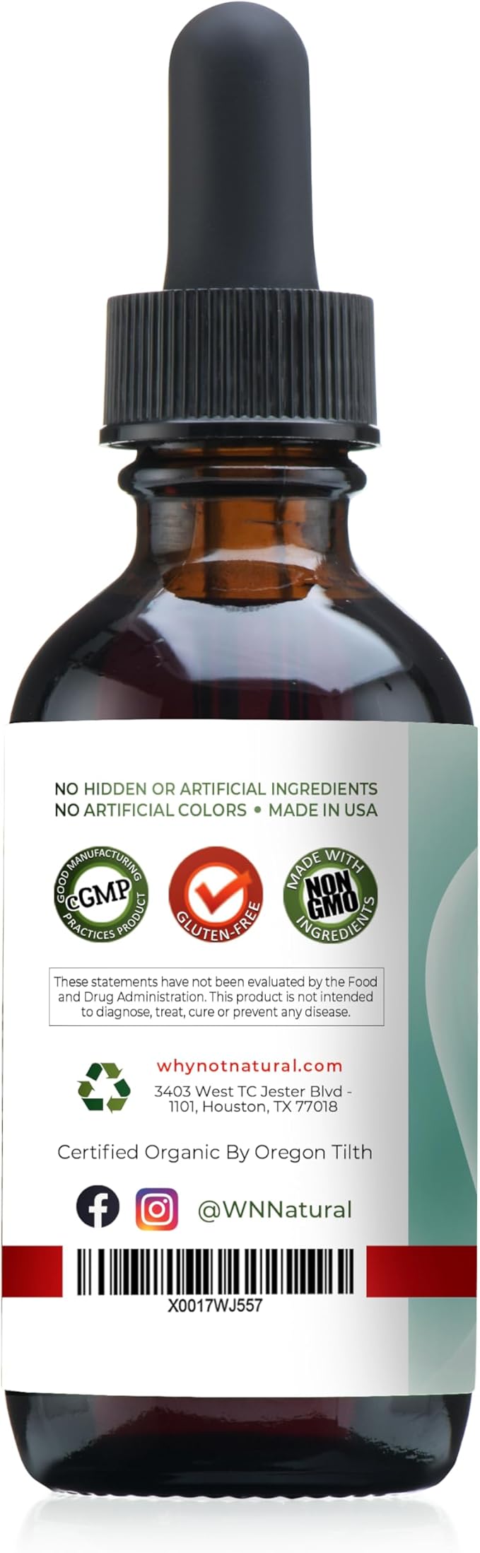 Why Not Natural Organic Vitamin B12 Drops and Liquid Vitamin A
