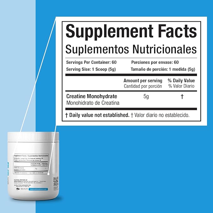 Evolution Advance Nutrition Reumaleve – Joint Support Supplement – Glucosamine Non-GMO (60 Capsules)+Creatine Monohydrate Powder 5000mg