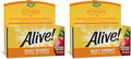 Nature's Way Alive! High Potency Daily Energy Multi-Vitamin Multi-Mineral Once Daily 60 Tablets Pack of 2