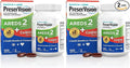 PreserVision AREDS 2 Eye Vitamins with CoQ10 for Heart Health#1 Eye Doctor Recommended BrandLutein and Zeaxanthin Supplement with Vitamin C &amp EZincand Copper100 Softgels(Pack of 2)