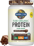 Garden of Life Organic Vegan Vanilla Chai &amp Chocolate 22g Protein Powders with BCAAs Probiotics &amp 1.5 LB