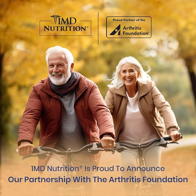 1MD Nutrition MoveMD - Joint Health Supplement - Doctor Formulated | with Collagen Astaxanthin and More | 30 Capsules (2-Pack)